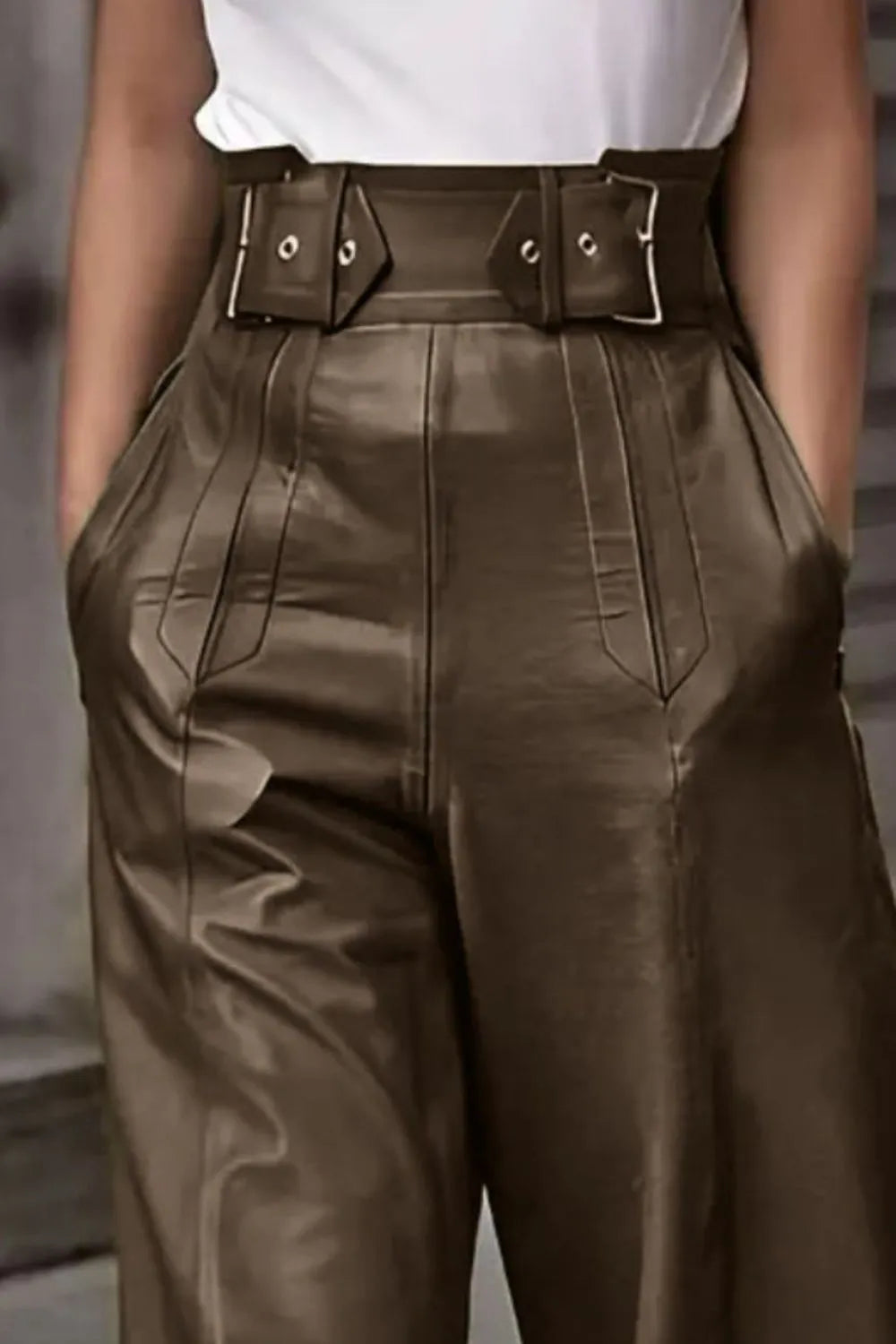 High Waist Wide Flare Pants - Elvaré Store