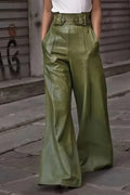 High Waist Wide Flare Pants - Elvaré Store