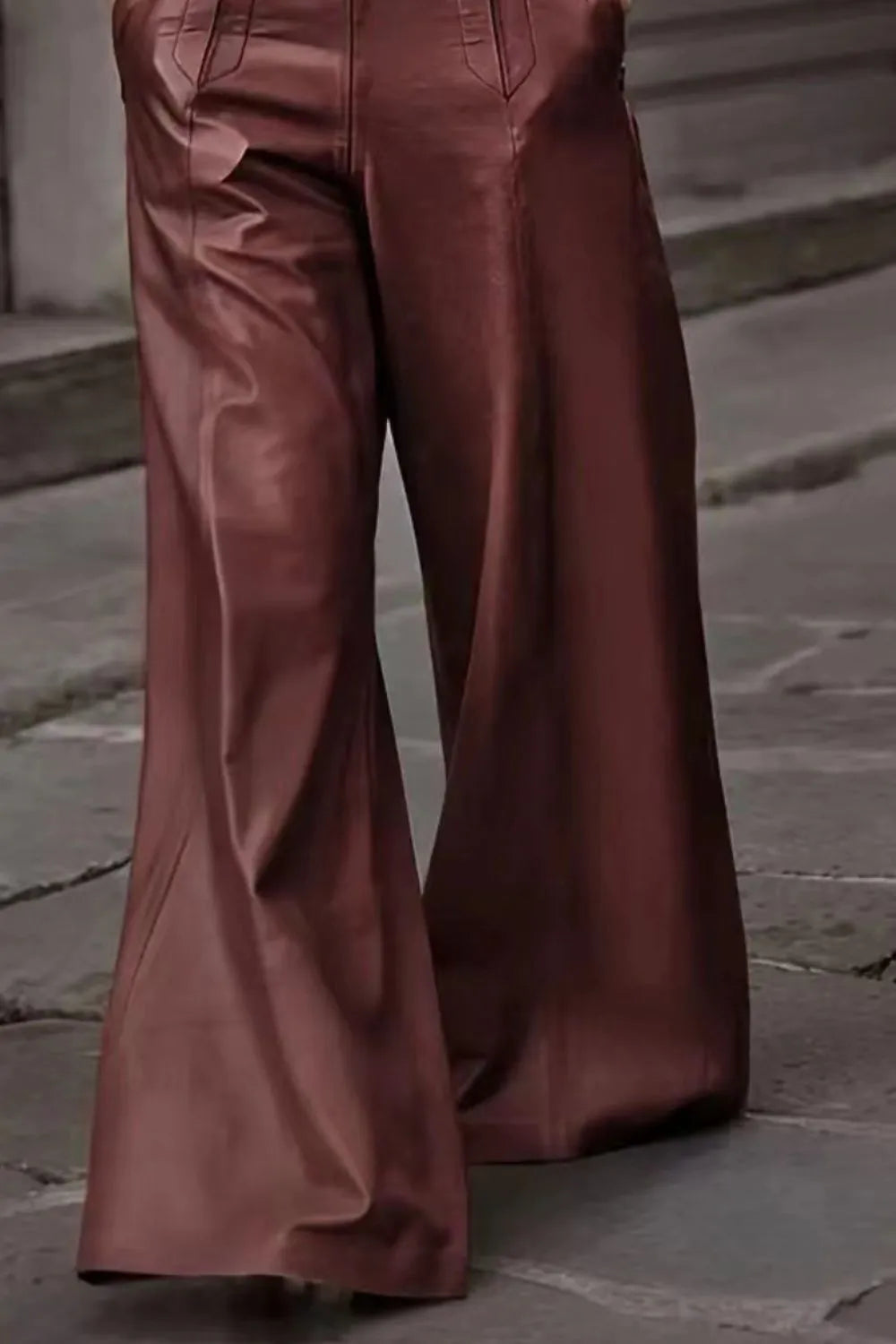 High Waist Wide Flare Pants - Elvaré Store