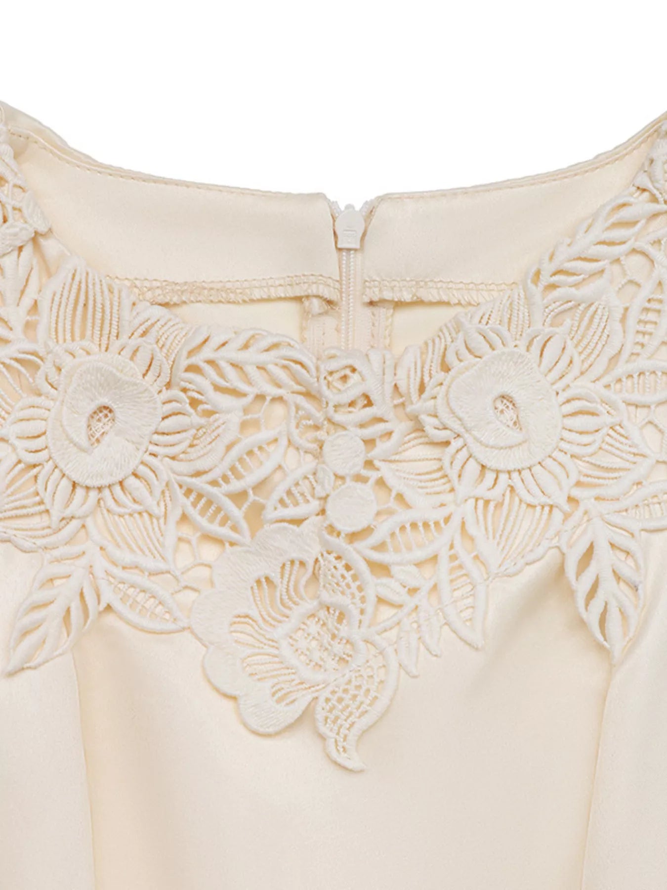 Lace Trim Belted Wide Leg Jumpsuit - Elvaré Store