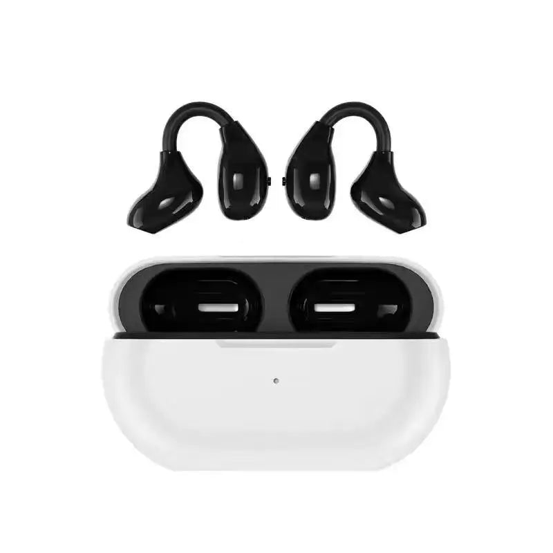 2025 for V5.3 Ear-Clip Wireless Headphones Bone Conduction ENC Noise Cancellation IPX5 Waterproof 30ms Low Delay Sports