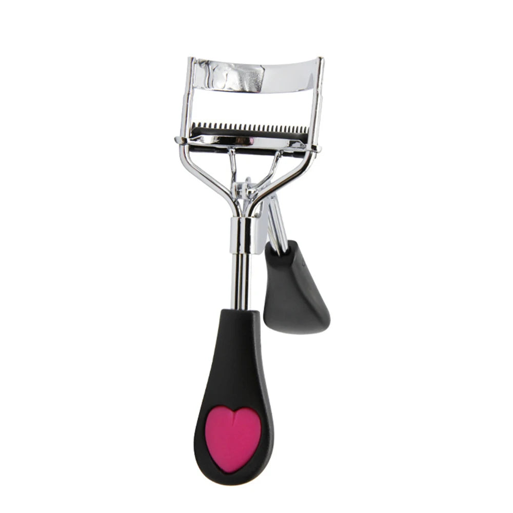 1PC Lady Professional Eyelash Curler With Comb Tweezers Curling Eyelash Clip Cosmetic Eye Beauty Tool maquillaje