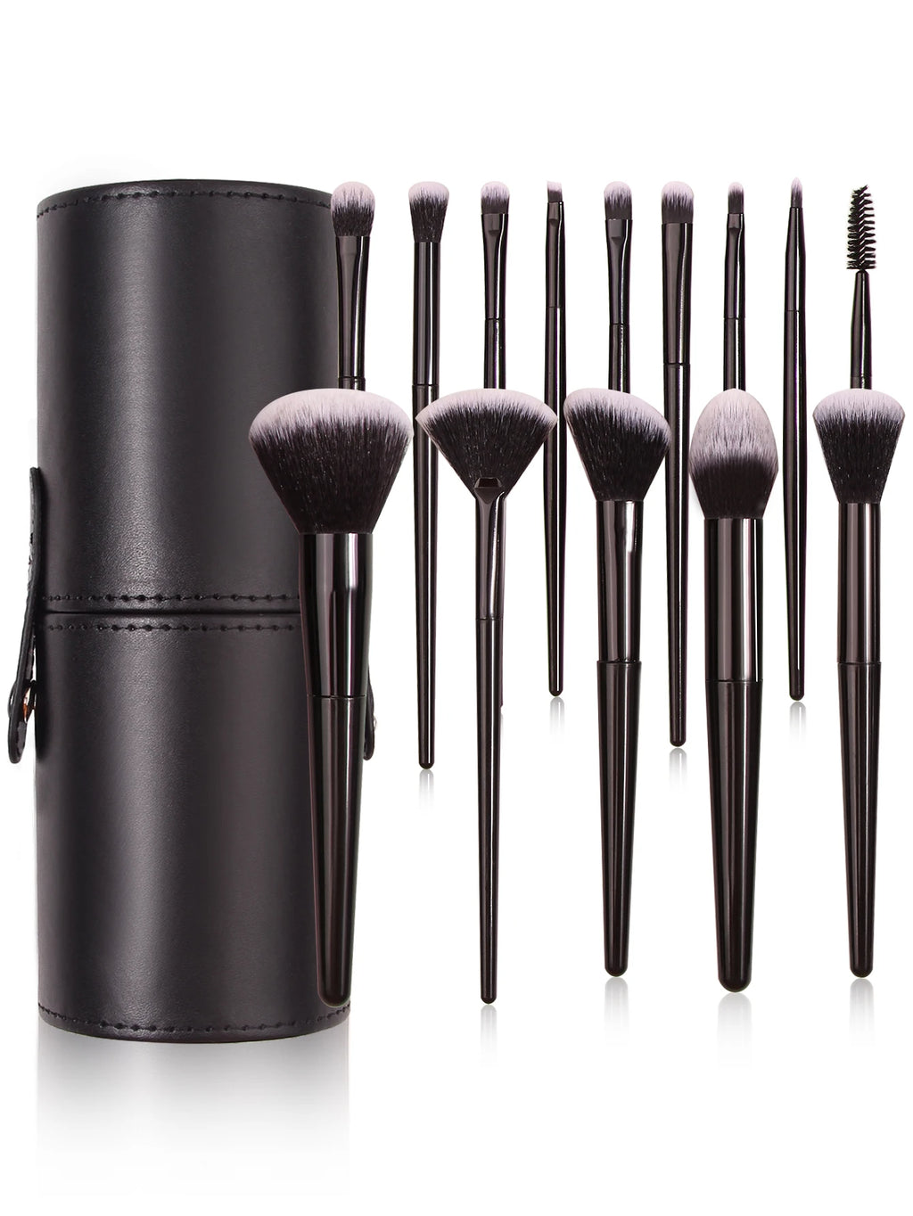 Black Makeup Brush Set Professional Super soft detail brush Blush Brush