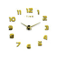 Digital Clock Wall Stickers Needle Decoration Glowing Clocks DIY Bedroom Living Home Quartz Creatives Removable Room Watches