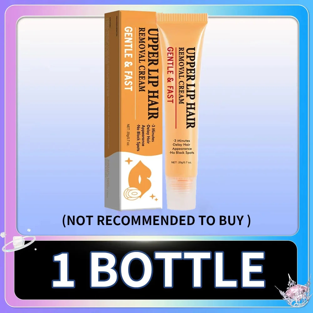 3 Minutes Fast Hair Removal Cream Painless Hair Growth Inhibitor Lip Face Arm Armpit Leg Permanent Depilatory for Men Women Care
