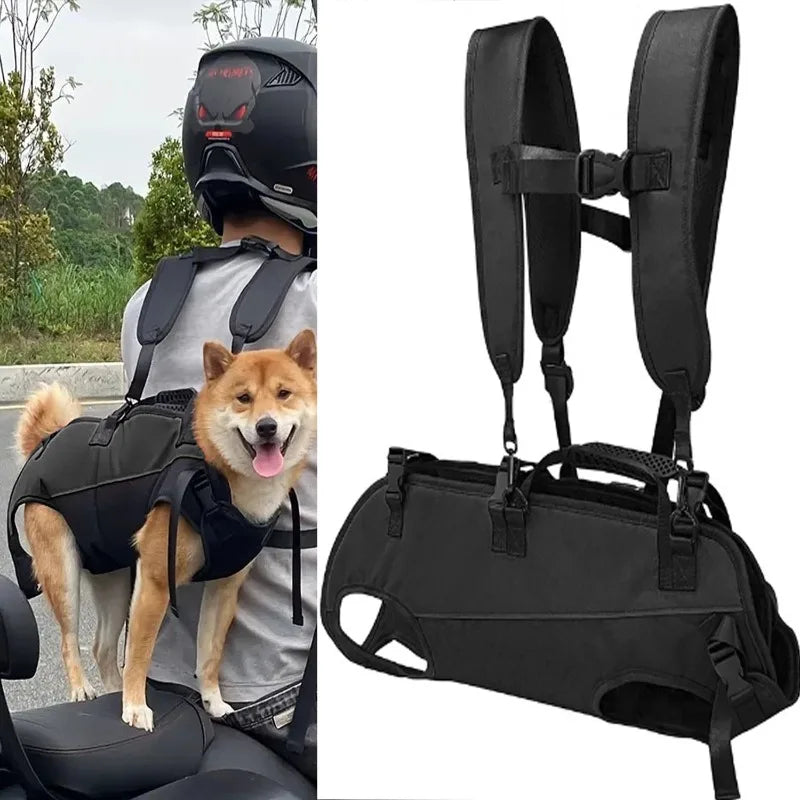Pet Traction Dog Out Backpack Portable Breathable Back shoulder