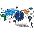 Unique Acrylic Wall Clock 3D DIY Large Wall Hanging Clock