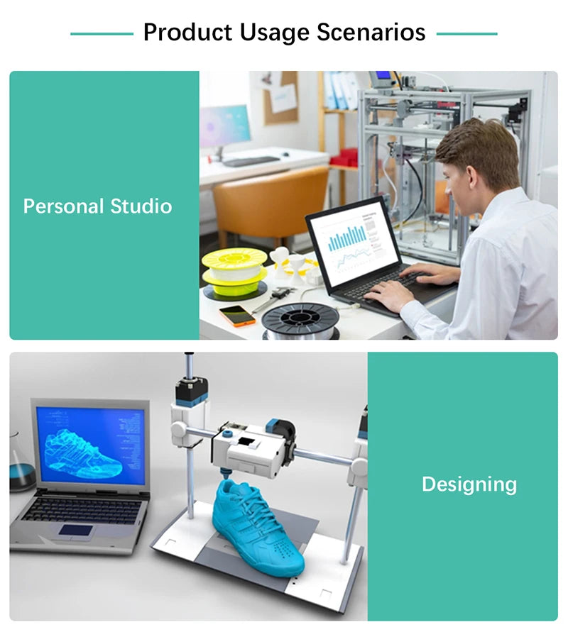 SUNLU PLA 1.75MM PLAPLUS 1KG 3D Printer Filament Arranged Neatly No Knots Non-Toxtic Biodegradable Vacuum Packaging