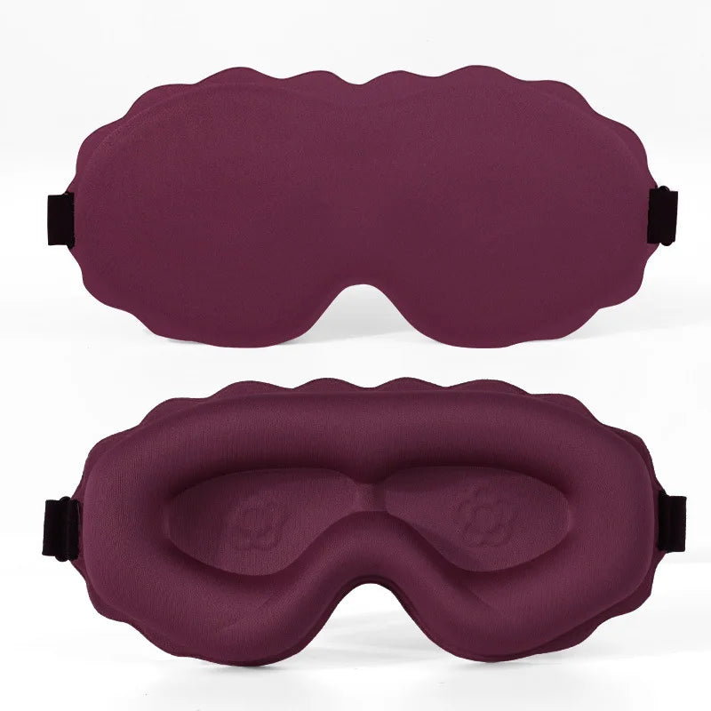 3D Sleeping Mask Block Out Light Soft Padded Sleep Mask for Eyes Slaapmasker Eye Shade Blindfold Sleeping Aid Face Mask Eyepatch