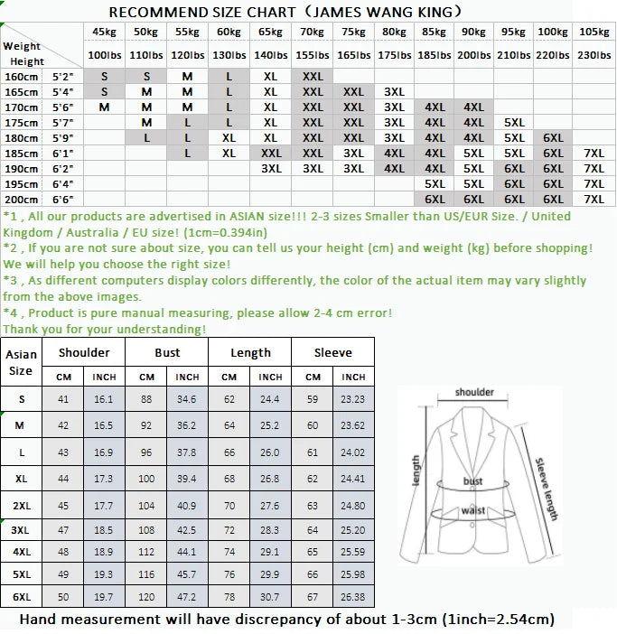 Men's Slim Fit Solid Color Business Suit Korean Style Single Breasted Spring Autumn Fashion High-End Polyester Trend Coat
