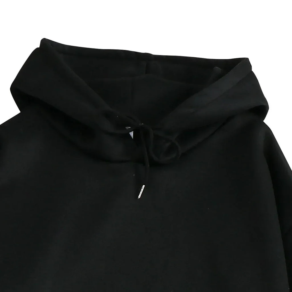 New trendy retro Kawasaki print hooded sweatshirt for men and women in the 2025 autumn/winter collection