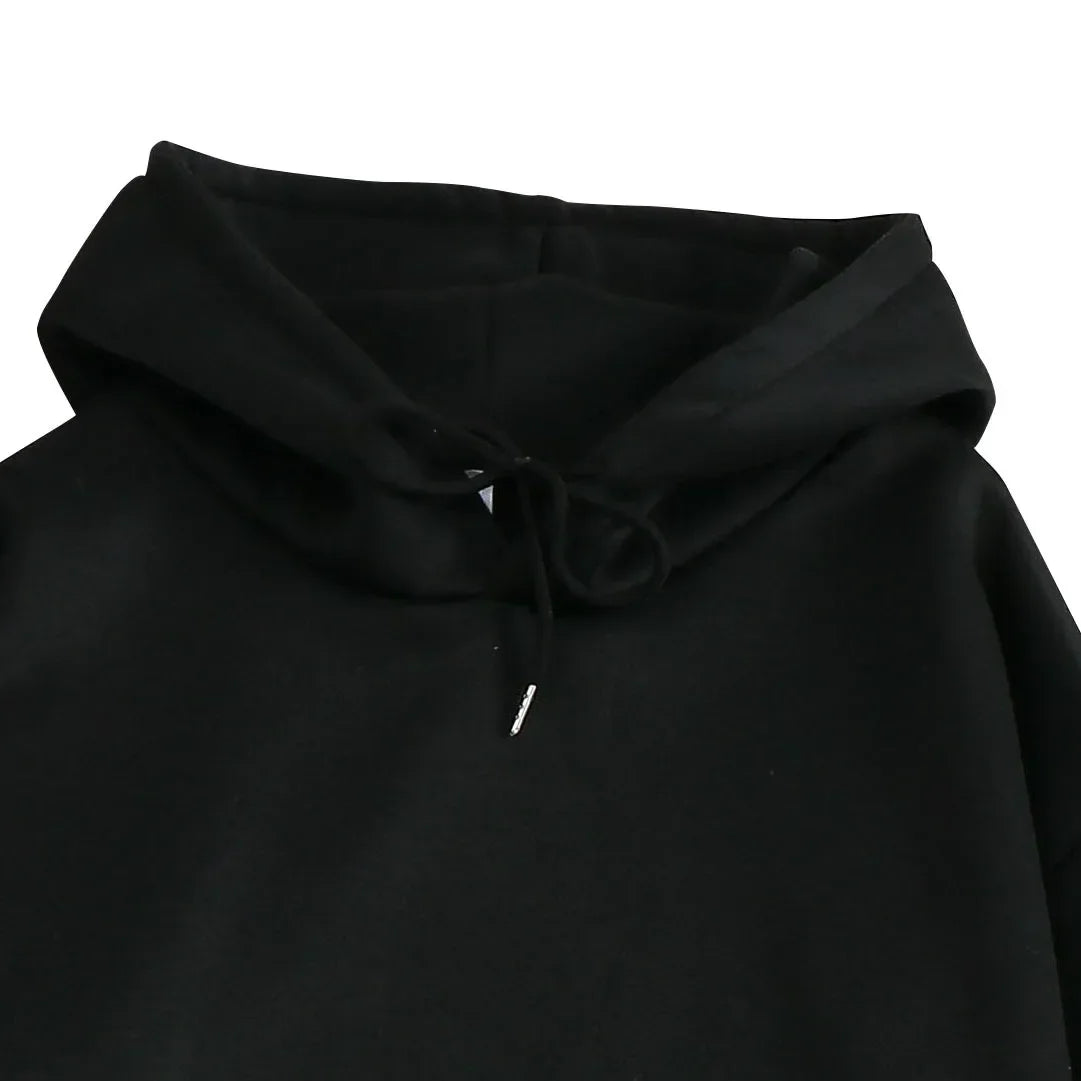New trendy retro Kawasaki print hooded sweatshirt for men and women in the 2025 autumn/winter collection