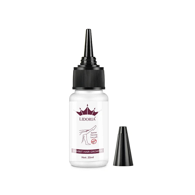 Natural Permanent Hair Removal Serum Stop Hair Growth Inhibitor Removal Face Armpit Legs Body Pubic Hair Depilation Serum 10ml
