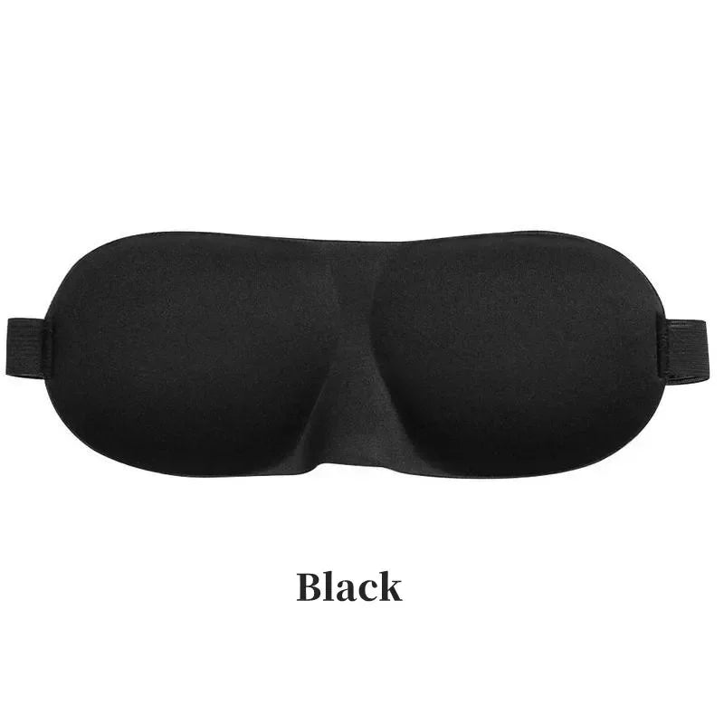 3D Sleeping Eye Mask Travel Rest Aid Eye Cover Patch Paded Soft Sleep Mask Portable Blindfold Travel Lunch Relax Break Eye Mask