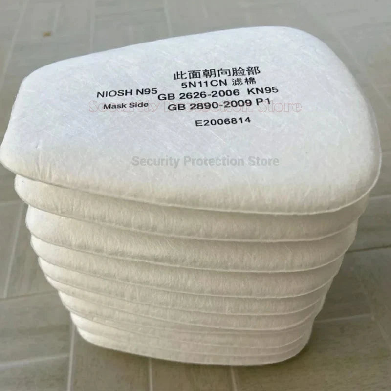 17in1 6200 Gas Mask Chemical Respirator Protective Half Face Mask Industrial Paint Spray Anti Organic Vapor 6001/2097 Filter