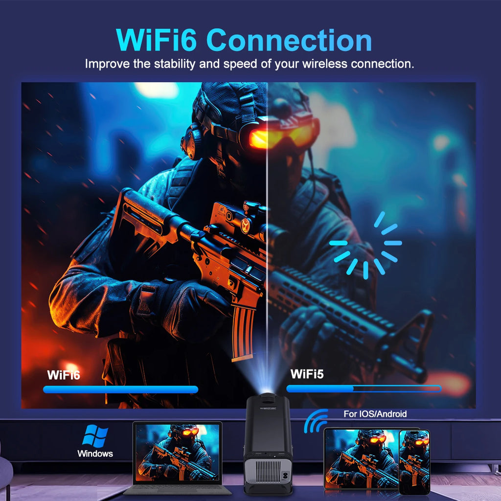 Magcubic HY320 4K Android 11 Projector