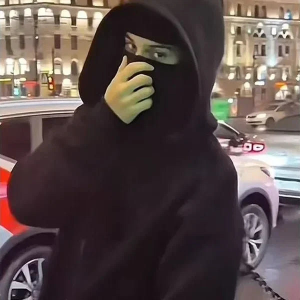 Men's Zip Hoodie Winter Warm Casual Sweatshirt with Hooded Face Mask Zipper Design Sports Jacket Outdoor Activities