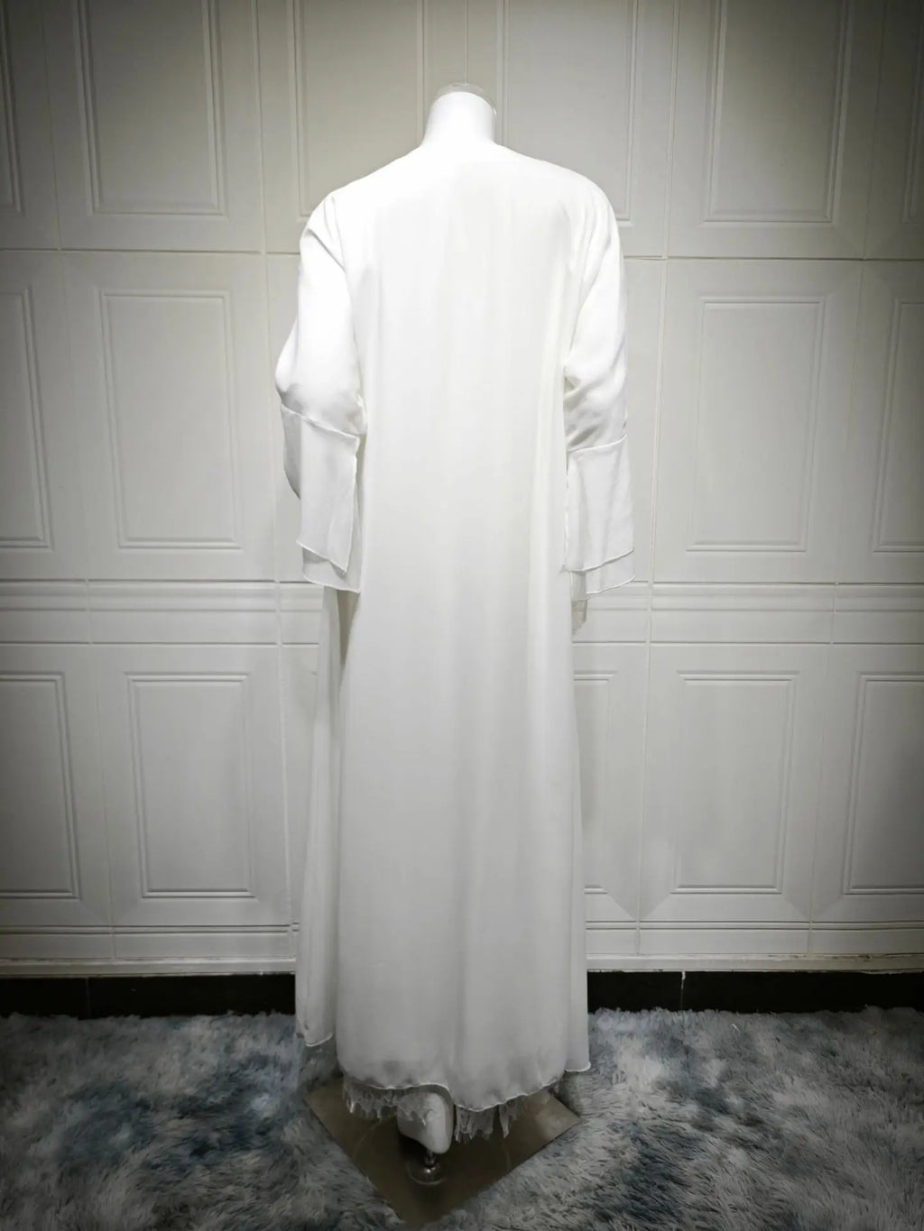 Eid Muslim Hijab Abaya Women Hollow Out Sleeve Abayas with Scarf Cardigan Jalabiya Party Dresses Dubai Kaftan Vestidos Long Robe