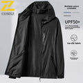Summer Men's Sunscreen Jacket Ultra Light Ice Silk Breathable UPF50+UV Resistant Cycling Coat City Commuter Outdoor Hiking Jacke