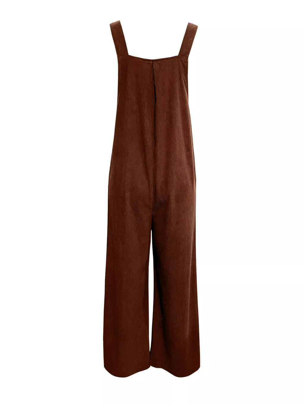 Front Ruched Wide Leg Jumpsuit with Pockets - Elvaré Store