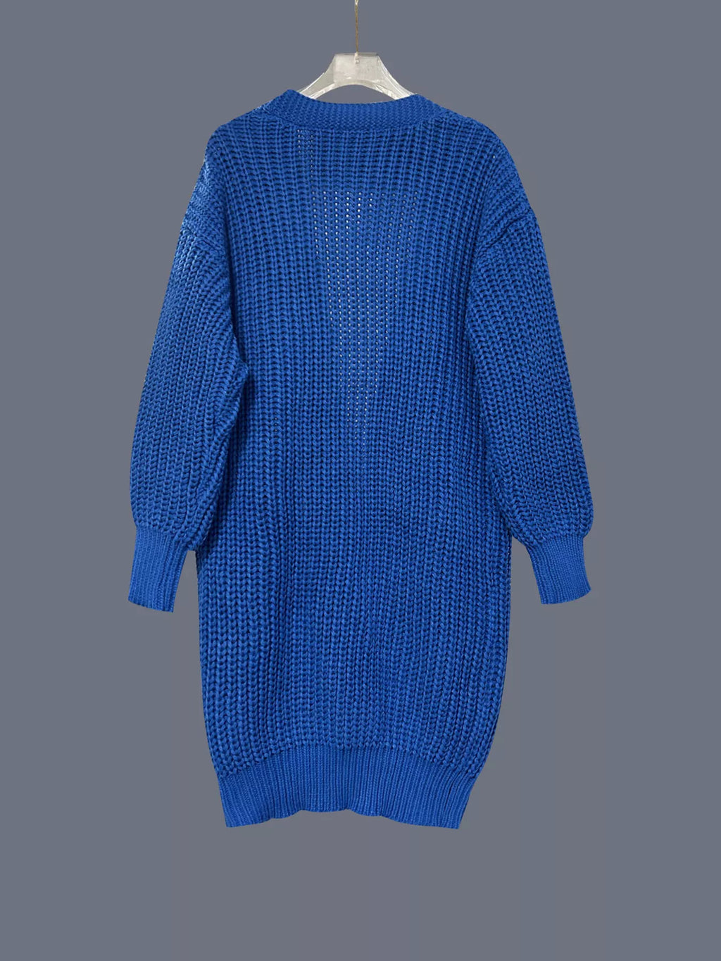Chunky Knit Open Front Cardigan - Elvaré Store