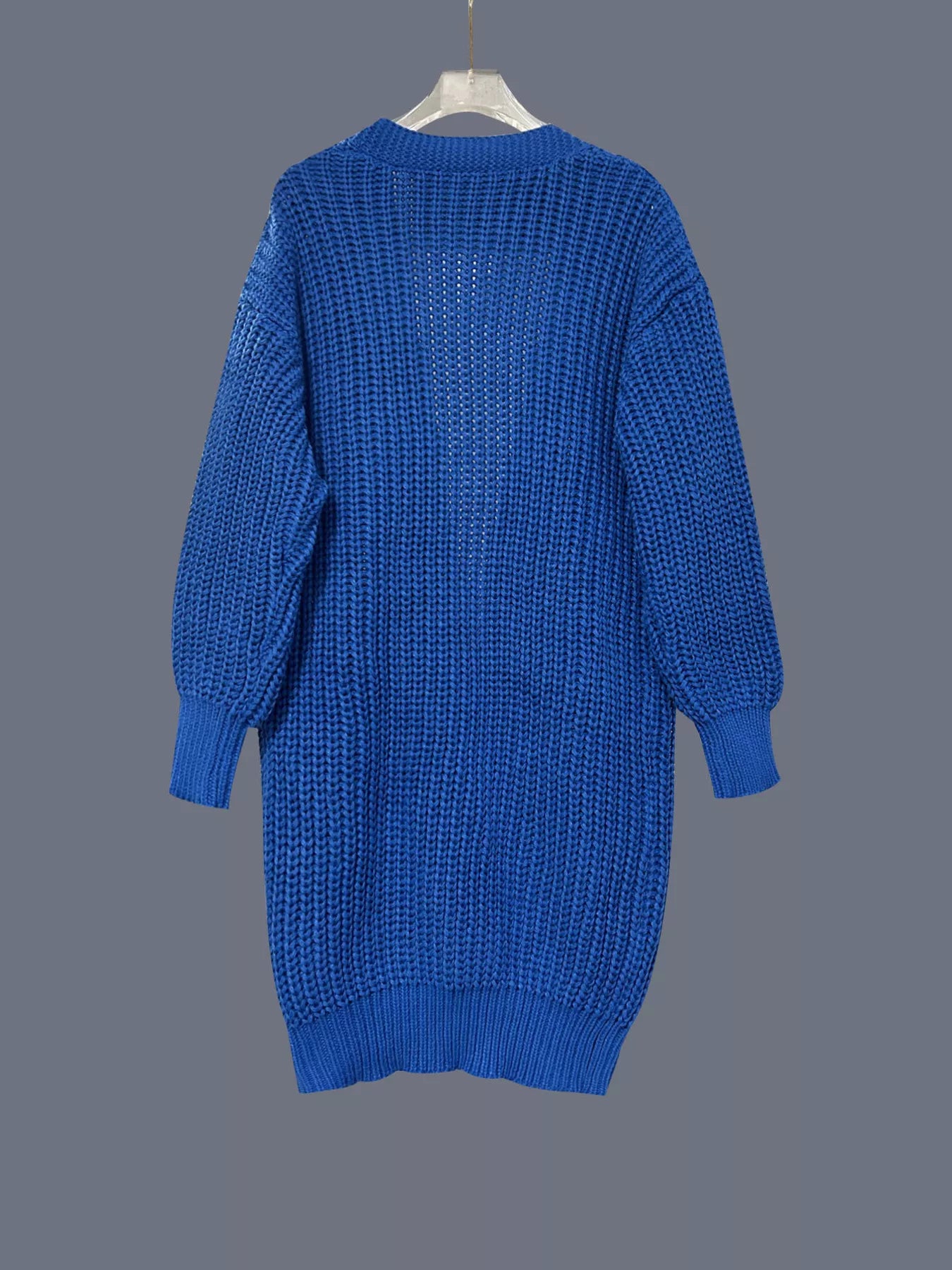 Chunky Knit Open Front Cardigan - Elvaré Store